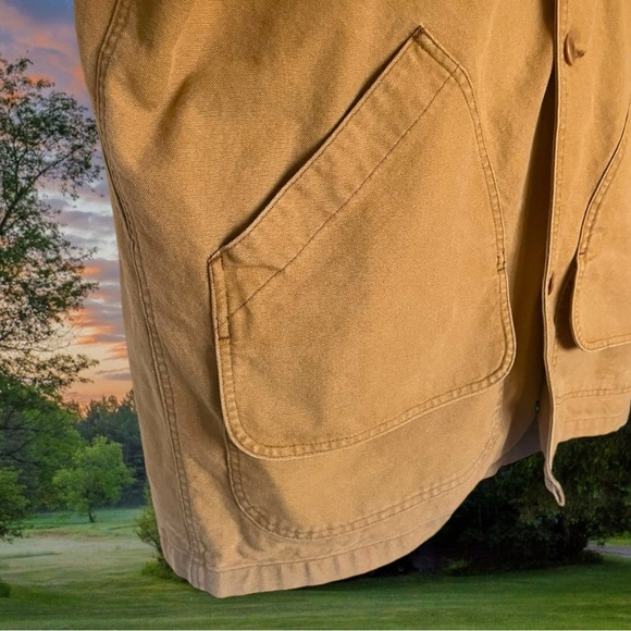 Men's Original Field Coat with PrimaLoft Liner Size Large Saddle Style H147 - Picture 16 of 16